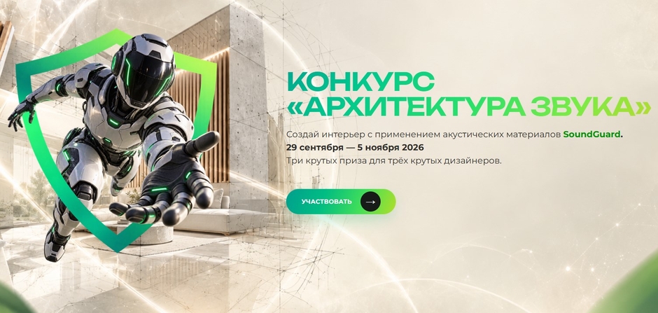 конкурс для дизайнеров SoundGuard Архитектура звука