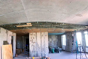 шумоизоляция потолка в квартир в жилом комплексе Barcelona